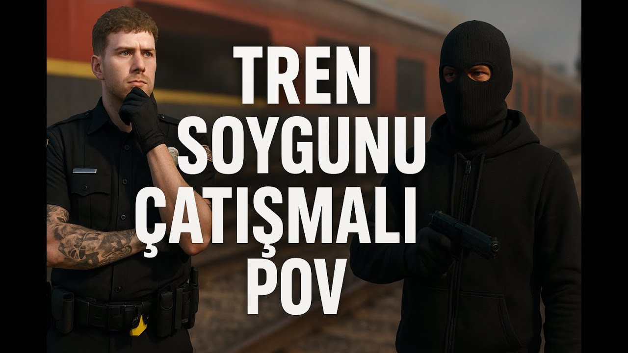 Tren Soygunu Çatışmalı #5 | Vactrass Pov Crew [RP] #fivem