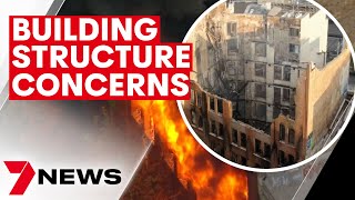 Sydney building fire, police call for several people to come forward | 7NEWS