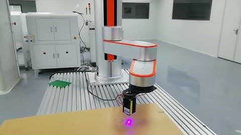 Hitbot Z-ARM collaborative robot arm for Laser engraving application