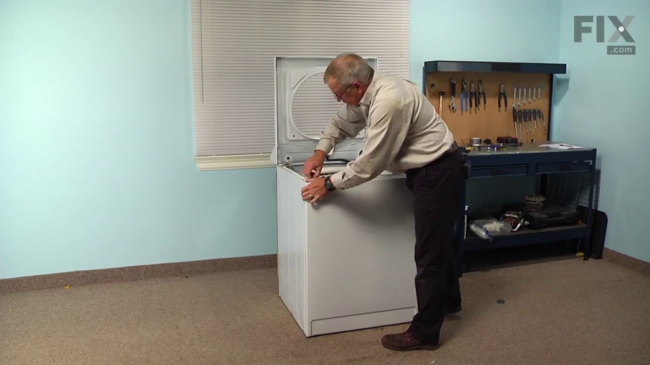 Maytag Washer Repair How to replace the Motor with Pulley YouTube