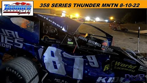 I crashed in the 358 modified DIRTcar series at Th...