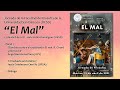 Jornada "El mal". Panel 1 y diálogo. Facultad de Filosofía de la Universidad San Dámaso