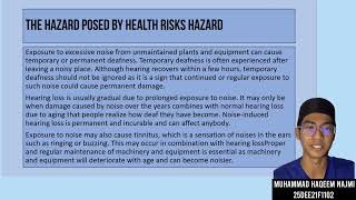 OSHA PRESENTATION (ABOUT NOISE AND HEARING FROM GROUP 8)