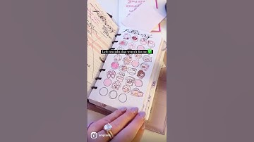 Habit Tracking Flip | #smplans #personalrings