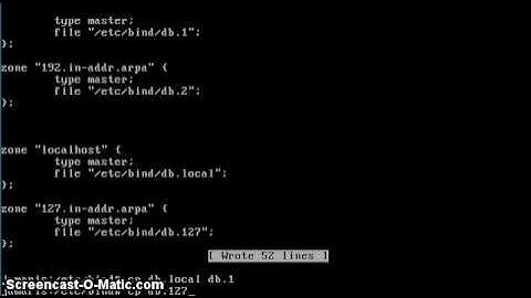 konfigurasi DNS server di debian 5