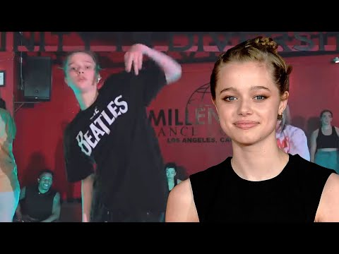 Video: Shiloh Nouvel Jolie-Pitt balmumu dışında oyulmuş