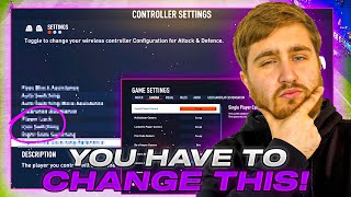 *IMPORTANT* Don't make these MISTAKES! FIFA 23 Controller & Camera Settings you NEED to change!