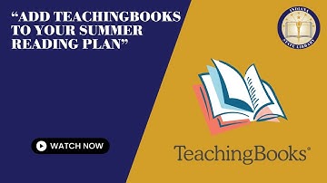 Add TeachingBooks to Your Summer Reading Plan 2-1-2024