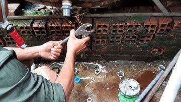 SỬA CHỮA BỒN NƯỚC BỊ RÒ RỈ VÀ LẮP ĐẶT ỐNG