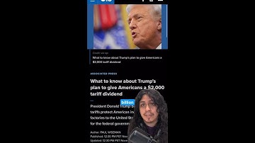 Trump’s $2,000 stimulus check: The tariff dividend