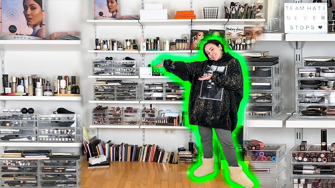 Meine Schminksammlung 2018 👩‍✈️ Makeup Heaven AF ☁️ Hatice Schmidt