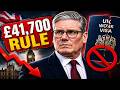 £41,700 Salary Rule —Why UK Work Visa Just Got HARDER?Full update