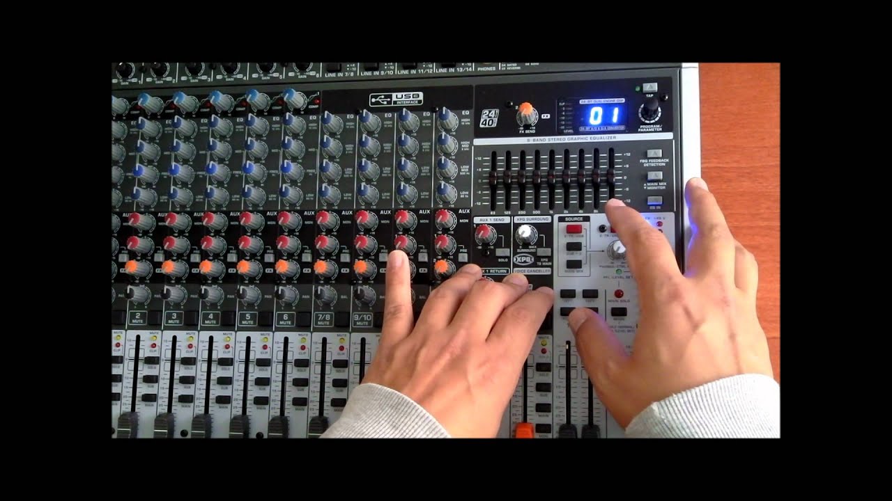 mixer music voice review YouTube Canceller the function Voice of Behringer mixer music voice review YouTube Canceller the function Voice of Behringer