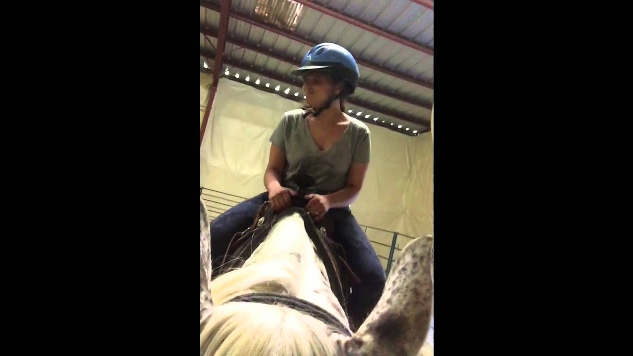 First Time Ever Riding A Horse - YouTube