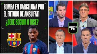 BOMBAZO en el Barcelona por Ansu Fati. El padre estalla y amenaza con sacarlo de Camp Nou | ESPN FC