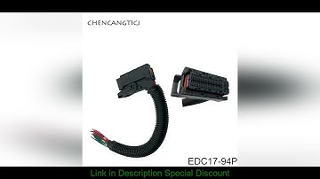 60/94 Pin EDC17 Auto Xichai J6 Computer Board Common Rail Connector Plug Wiring Harness for Bosch We