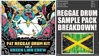 Calling all Music Producers! FAT Reggae Drum Kit Sample Pack Volume 2 Breakdown