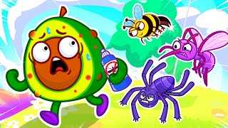 Go Away Bugs ✋ Don't Be Scared Mosquito  || Best Kids Cartoons by Pit & Penny Stories✨