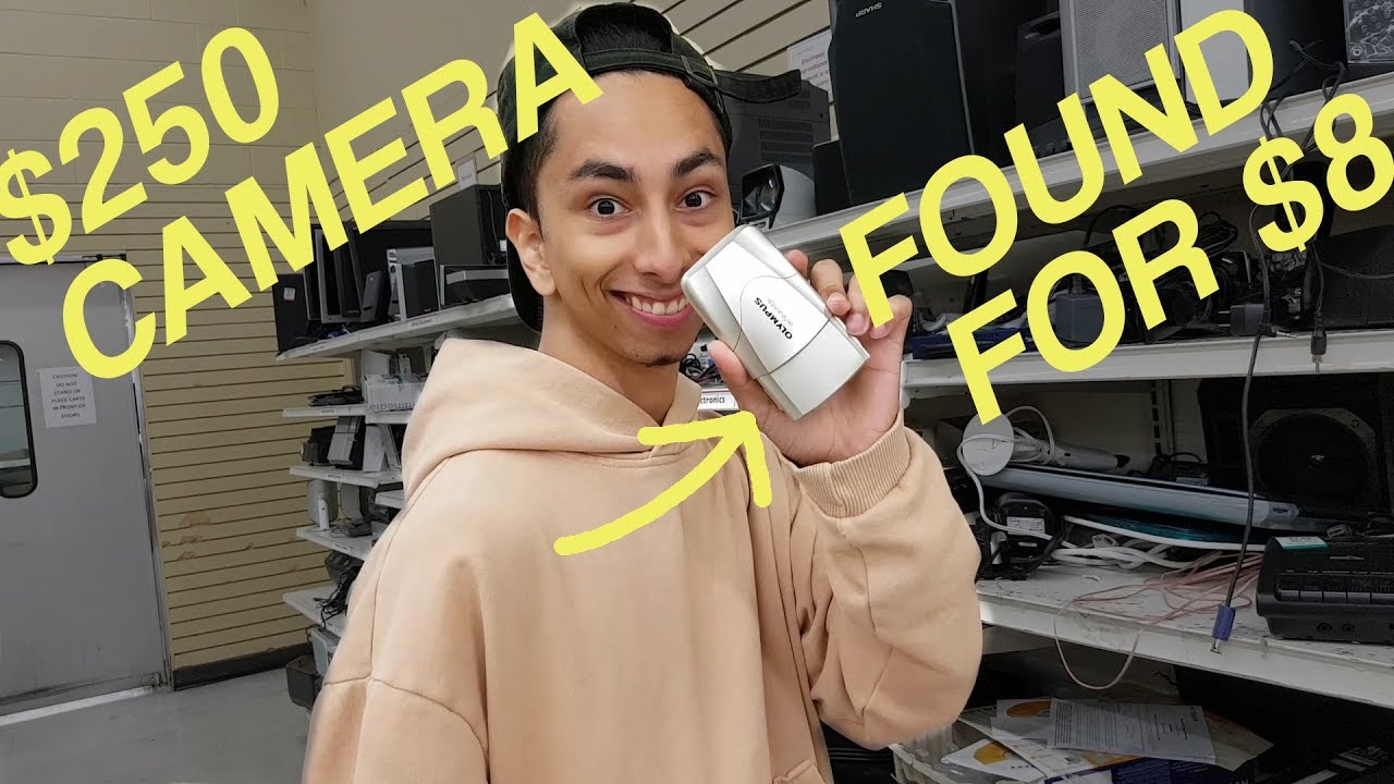 THRIFT STORE FILM CAMERA HUNTING!! YouTube