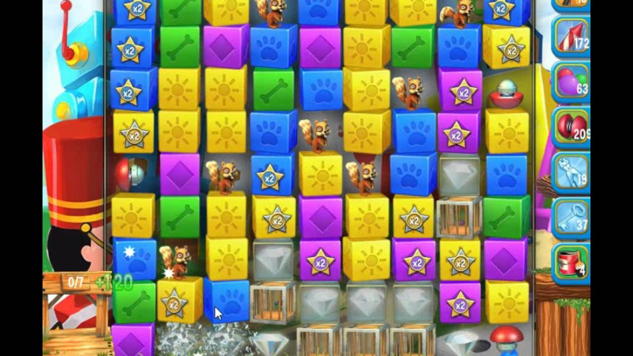 Pet Rescue Saga level 1424 no boosters 😈 ►TOBIAS DEAMON◄