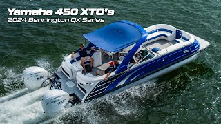 2024 Bennington 30QX - Twin Yamaha 450 XTO's - Pushing It's Limit!