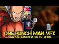 One punch man tutorial  live action vfx in capcut  no green screen