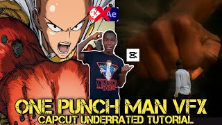ONE PUNCH MAN TUTORIAL | Live Action vfx in CAPCUT | No Green Screen