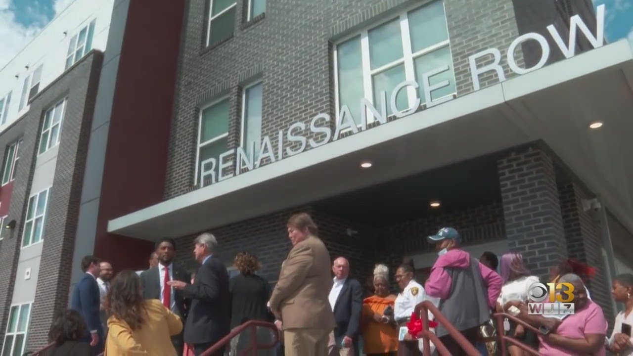 Park Heights “Renaissance Row” Apartment Building Opens With New Affordable Housing Units YouTube