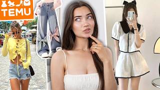 I Bought TEMU Summer CLOTHING For CHEAP! Is It A SCAM!? screenshot 5
