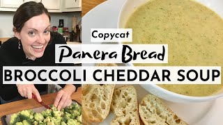 Broccoli Cheddar Soup | Copycat Panera Bread Recipe