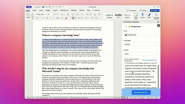 AI Perfect Assistant for Microsoft Word