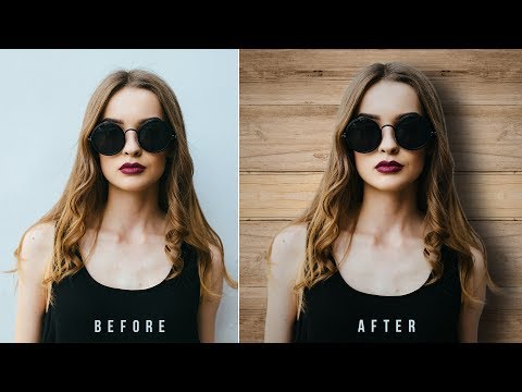 How to Change Background in Photoshop CC  [Custom]
