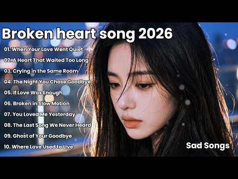 English Sad Songs 2026 & Nonstop Relaxing Songs | Heartbreaking Melodies | Slowed sad pop