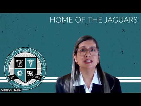 2025 Francisco R. Walker TOY Application Video-Marisol Tapia, Miami Lakes Educational Center