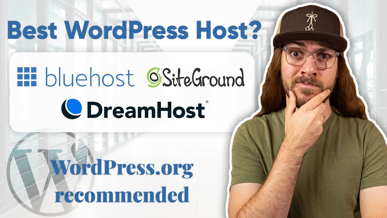 Best WordPress Hosting? | Bluehost vs. SiteGround vs. DreamHost COMPARED
