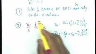 Lecture - 43 RC and RL Driving Point Synthesis
