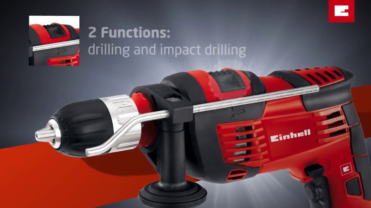 Einhell TH ID 720 1 E taladro percutor - YouTube