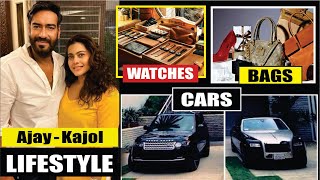 Kajol & Ajay Devgan Lifestyle 2023 | Income, Cars, Bags, Watches, Family, Movies & Net Worth