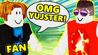 FAN FINDS ME IN ROBLOX! Spy Ninjas vs Project Zorgo in Roblox with Chad Wild Clay and Vy Qwaint