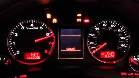 Audi Tach driven via Arduino by can bus