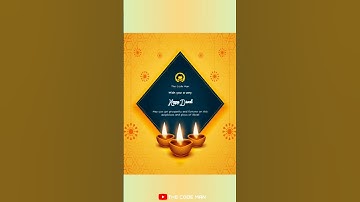 Happy DIWALI 🔥🎇❤ using html & css  #shorts #diwali #diwalispecial #html #css