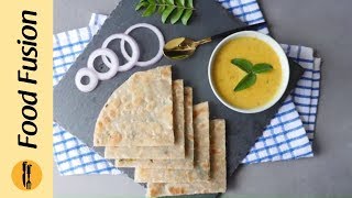 Pyaz Paratha with Besan Chutney Recipe by Food Fusion