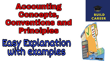 Accounting Concepts, Principles and Conventions|Assumptions Part 2|#Buildcareer