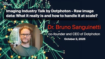 Bruno Sanguinetti: Raw image data: What it really is and how to handle it at scale?