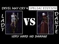 Devil May Cry 4 Special Edition First Encounter Lady vs Dante Very Hard (DMD) No Damage