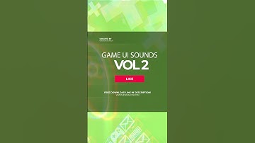 Freebie! Game UI Sounds - Vol. 2 - Endalon Studios #Shorts