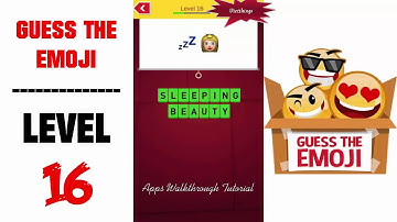 Guess The Emoji Level 16 - All Answers - Walkthrough ( By GMonks Entertainment )