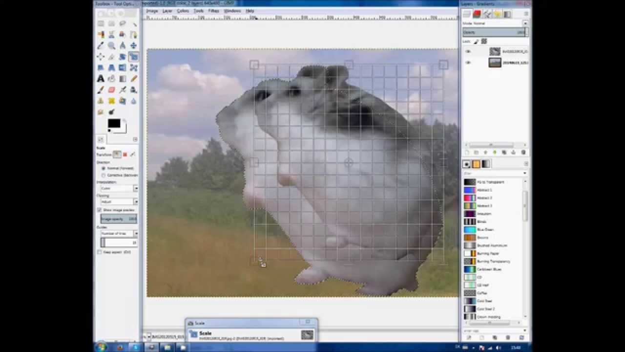 How to remove background GIMP TUTORIAL /HD/ YouTube