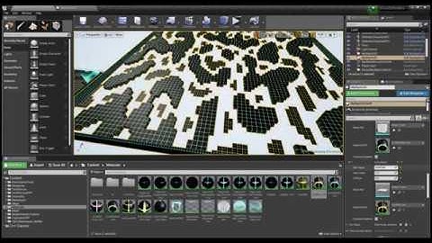 VirusDefenders Tile Map Generator UE4 Demo