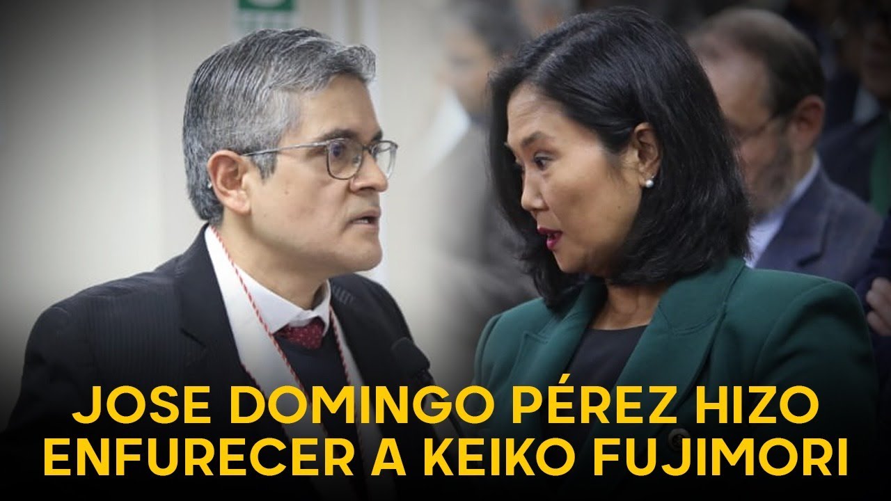 DE PELÍCULA | José Domingo Pérez no se guardó nada en los alegatos contra Keiko Fujimori